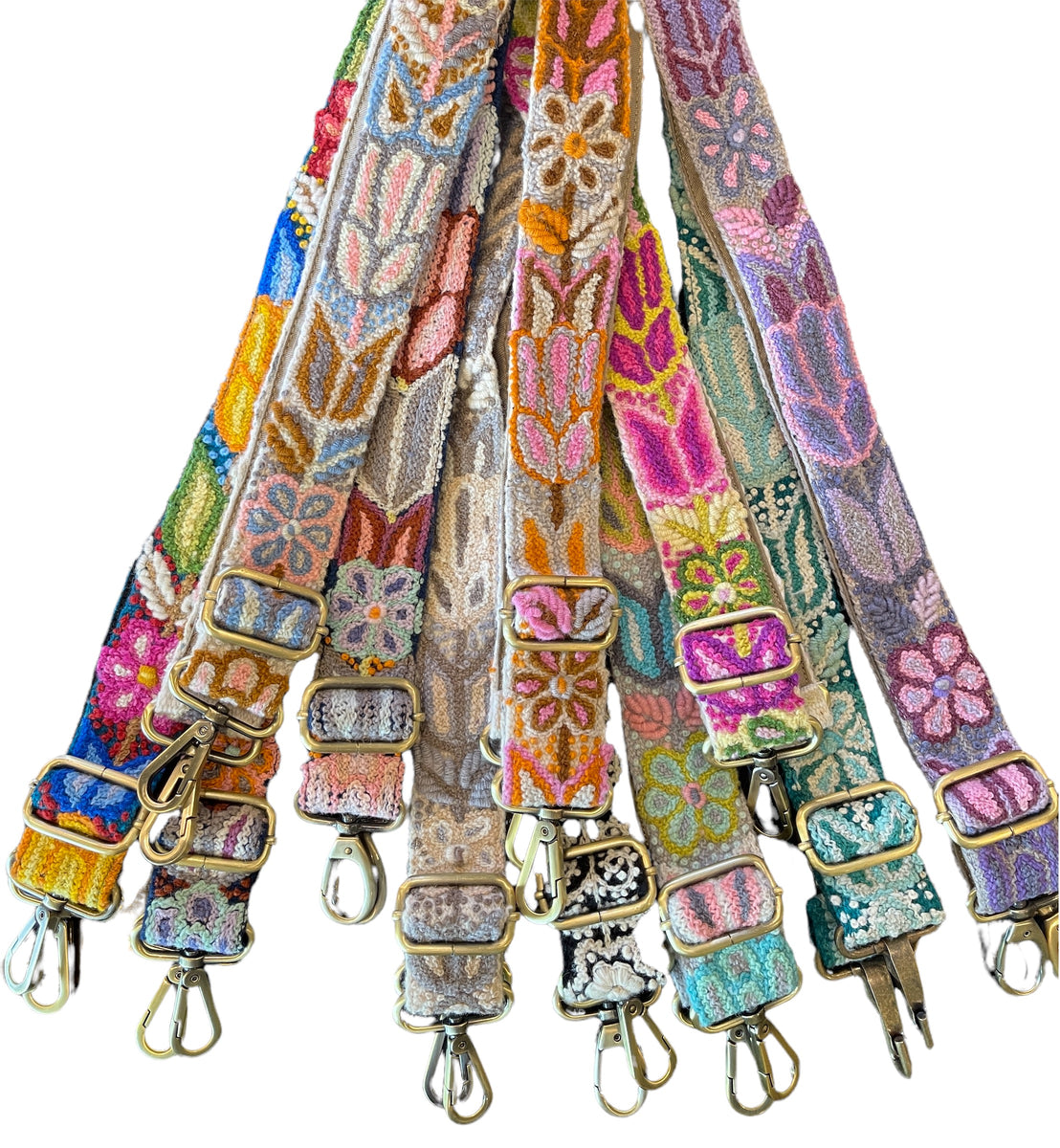 Embroidered Crossbody Bag Straps (3 Color Options) – Sea Marie Designs
