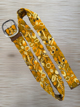 Load image into Gallery viewer, Peruvian Hand Embroidered Belt , Wool Belt, Statement Belt - Marigold Meadow