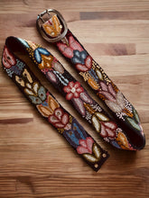 Load image into Gallery viewer, Peruvian Hand Embroidered Belt - Boho  - Belt Andina Black