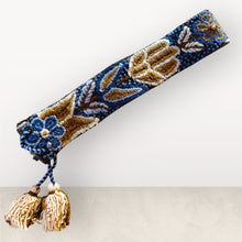 Load image into Gallery viewer, Fedora Hat - Wool Felt Hat, Wide Brim Hat , Embroidered Removable Hat Band - Redish Brown/Rust