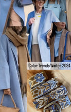 Load image into Gallery viewer, Embroidered Flower Belt, Peruvian, Handmade - Andina Camel/Terracota Blues