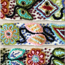 Load image into Gallery viewer, Peruvian Hand Embroidered Belt , Wool Belt, Statement Belt -  Bohemian Mosaic