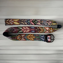 Load image into Gallery viewer, Peruvian Hand Embroidered Belt - Boho  - Belt Andina Black