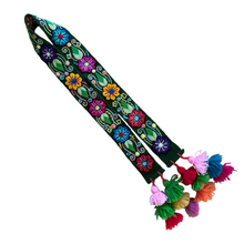 Load image into Gallery viewer, Embroidered Hat Band Green