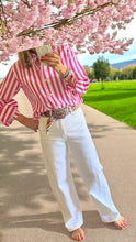 Load image into Gallery viewer, Embroidered Andina Belt -  Peruvian, Handembroidered, Fllower Belt -  Andina Cream
