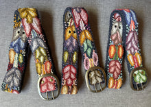 Load image into Gallery viewer, Peruvian Hand Embroidered Belt - Boho  - Belt Andina Black
