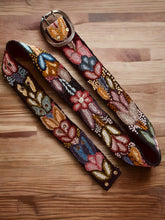 Load image into Gallery viewer, Peruvian Hand Embroidered Belt - Boho  - Belt Andina Black
