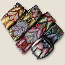 Load image into Gallery viewer, Peruvian Hand Embroidered Belt - Boho  - Belt Andina Black
