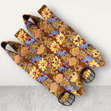 Load image into Gallery viewer, Peruvian Hand Embroidered Belt , Wool Belt, Statement Belt -  Harvest Bloom
