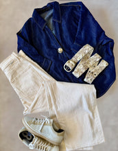 Load image into Gallery viewer, Peruvian Hand Embroidered Belt , Wool Belt, Statement Belt -  Sandstone Meadow
