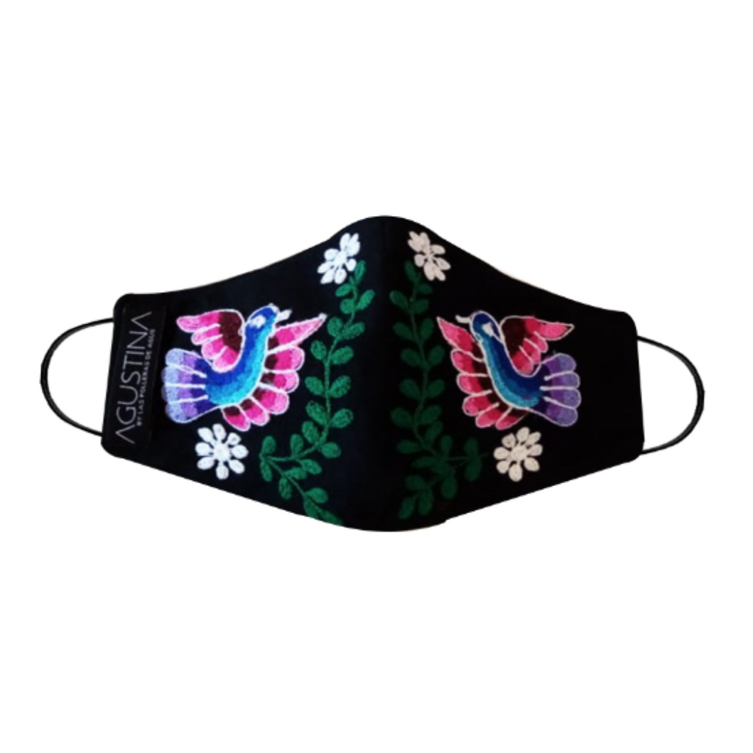 San Pablo Cusco Hummingbird - Embroidered Face Mask
