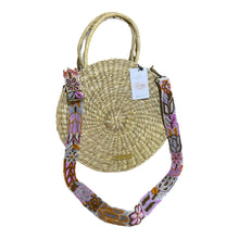 Load image into Gallery viewer, Hand Loomed Straw Purse - Natural
